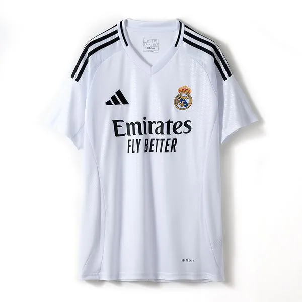 Camiseta de fútbol Real Madrid 2024/25 LOCAL MANGA CORTA VERSION FAN